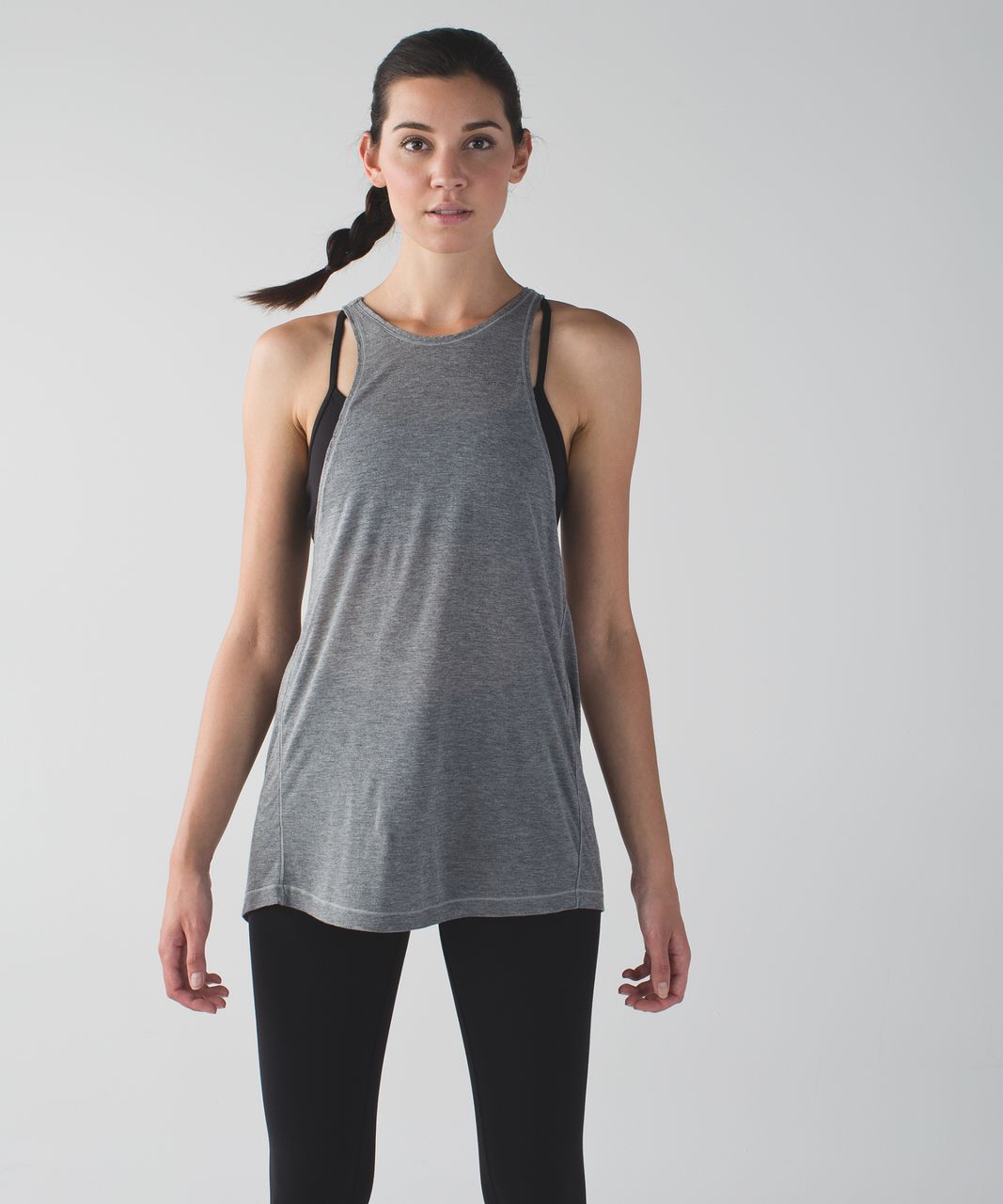 Lululemon Beyond Boundaries Tank - Heathered Mod Medium Grey