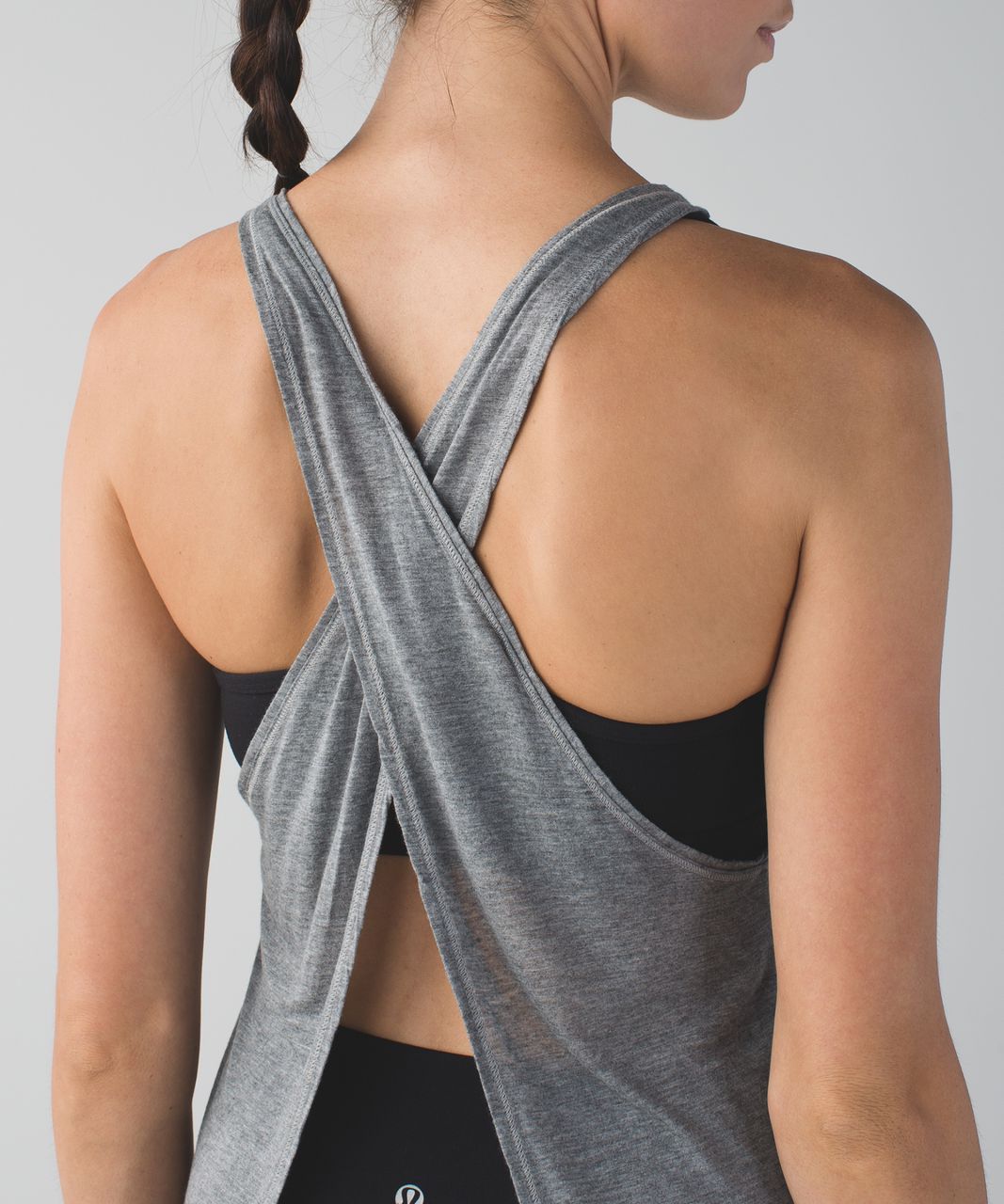 Lululemon Beyond Boundaries Tank - Heathered Mod Medium Grey