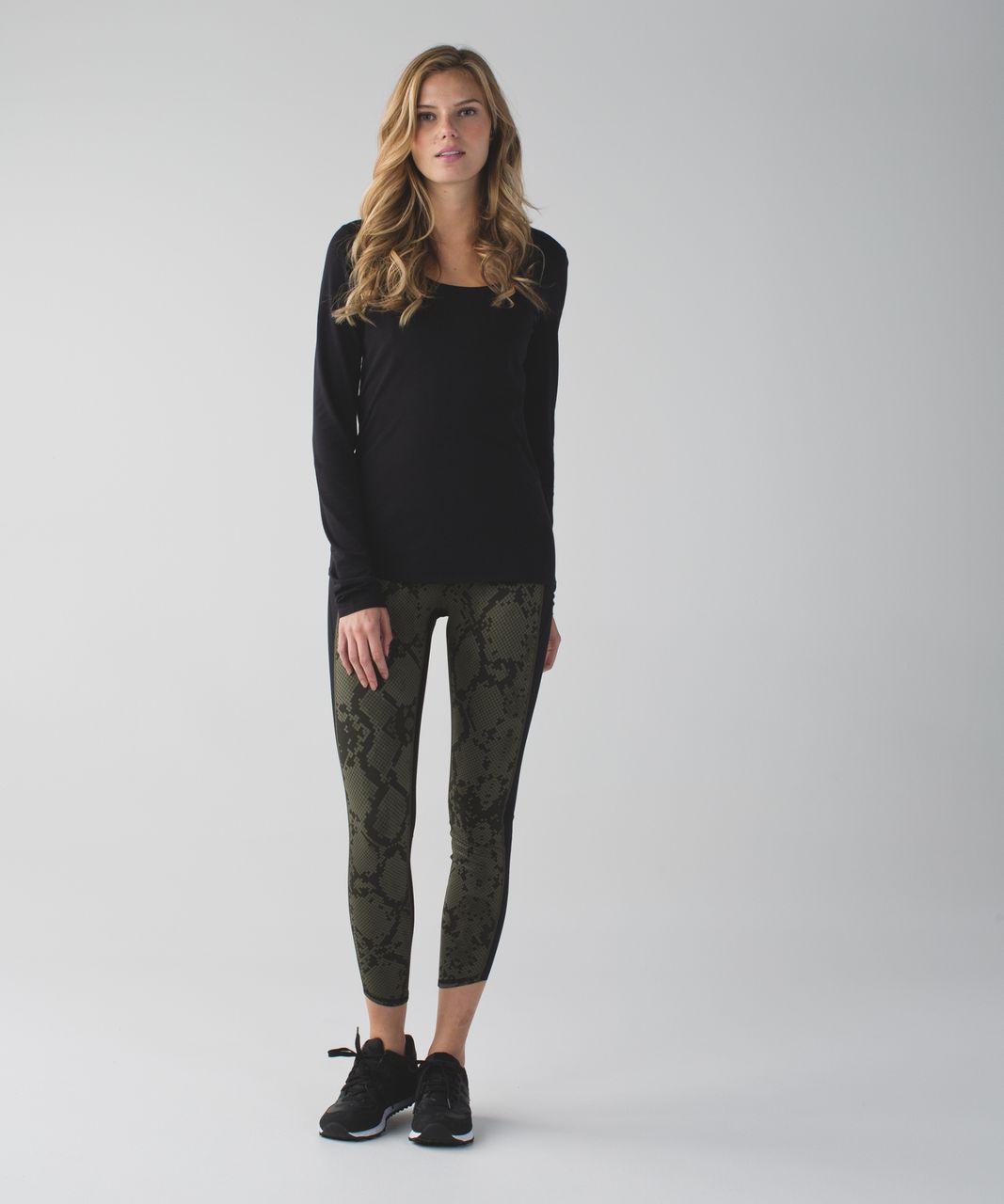 Lululemon Beyond Boundaries Pant - Black / Ziggy Snake Butter Pink Black -  lulu fanatics