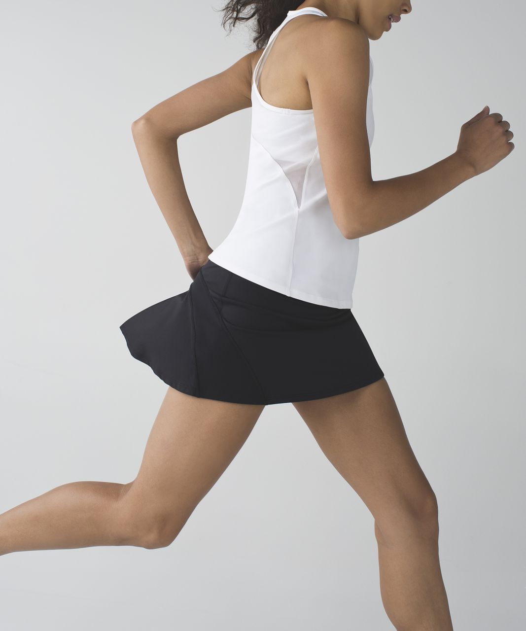 Lululemon Ace Skirt - Black - lulu fanatics