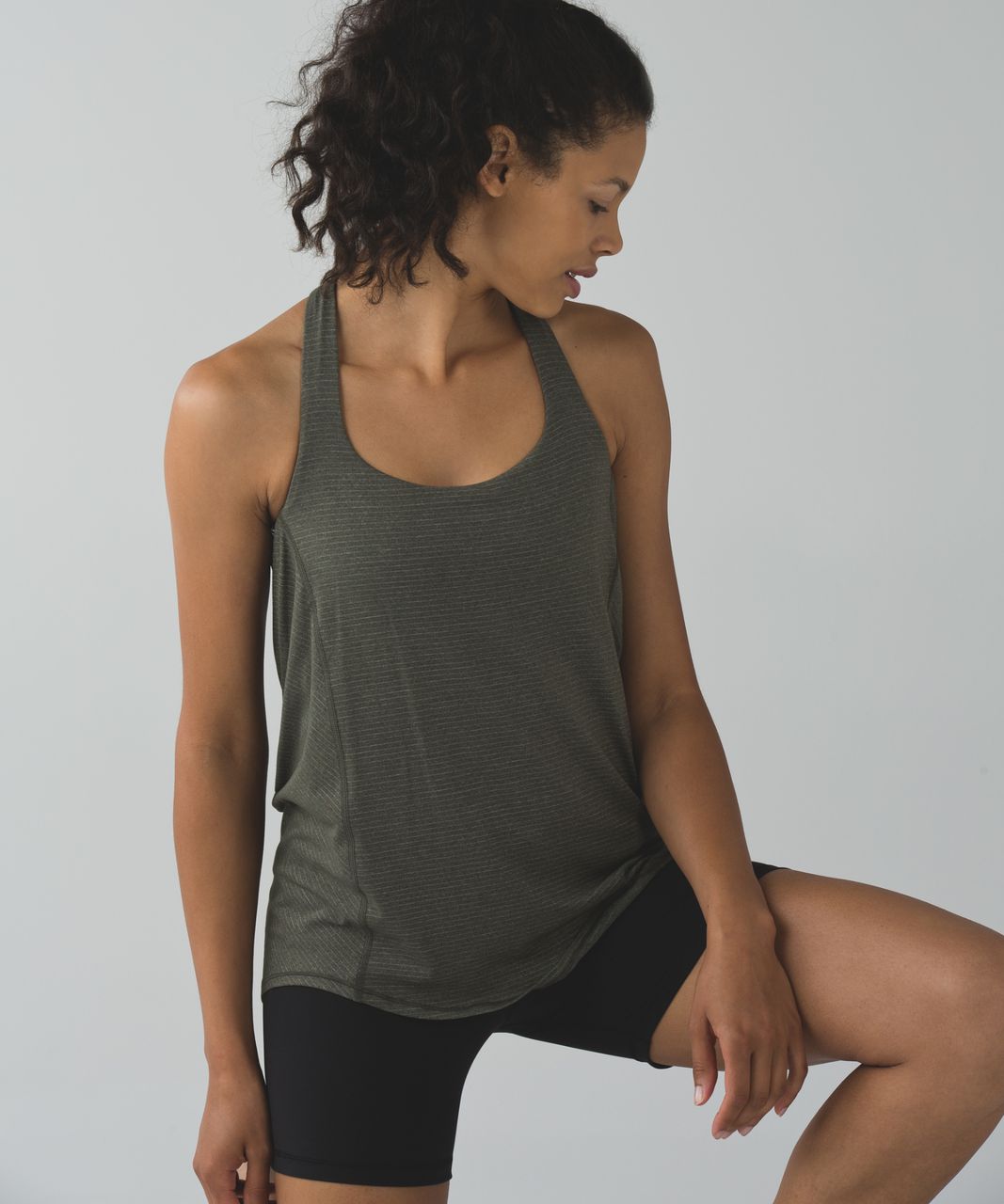 lululemon wild tank green