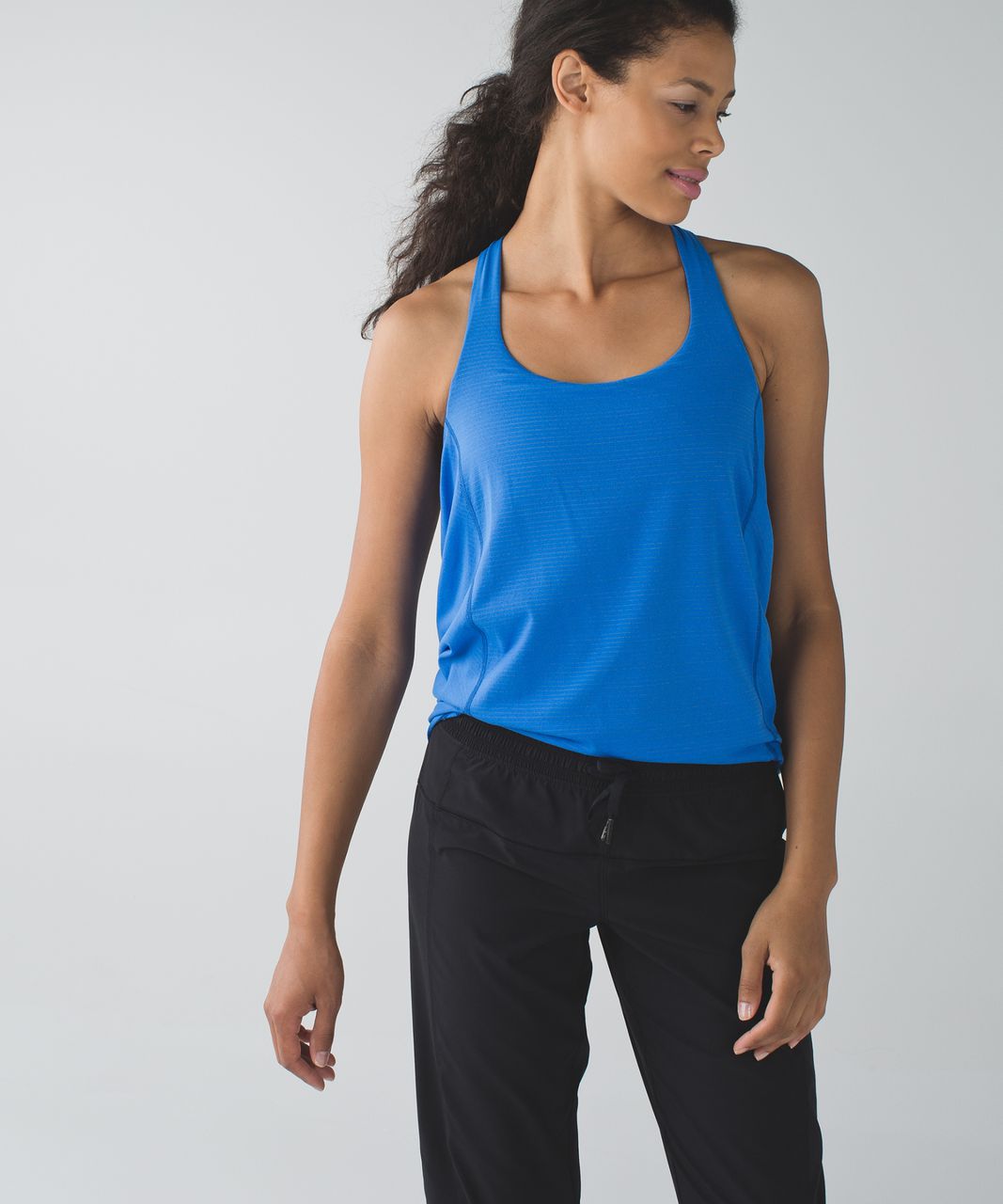 Lululemon Wild Tank - Pipe Dream Blue / Digi Pixie Caspian Blue Black