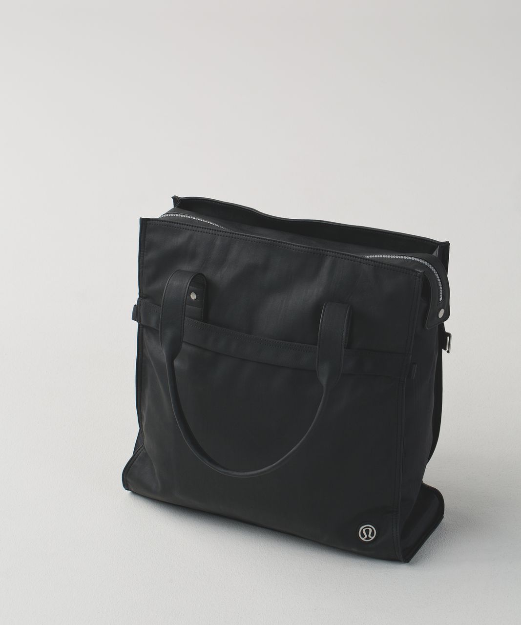 Lululemon Follow Your Bliss Bag - Black / Mini Cypress Plaid Embossed Black