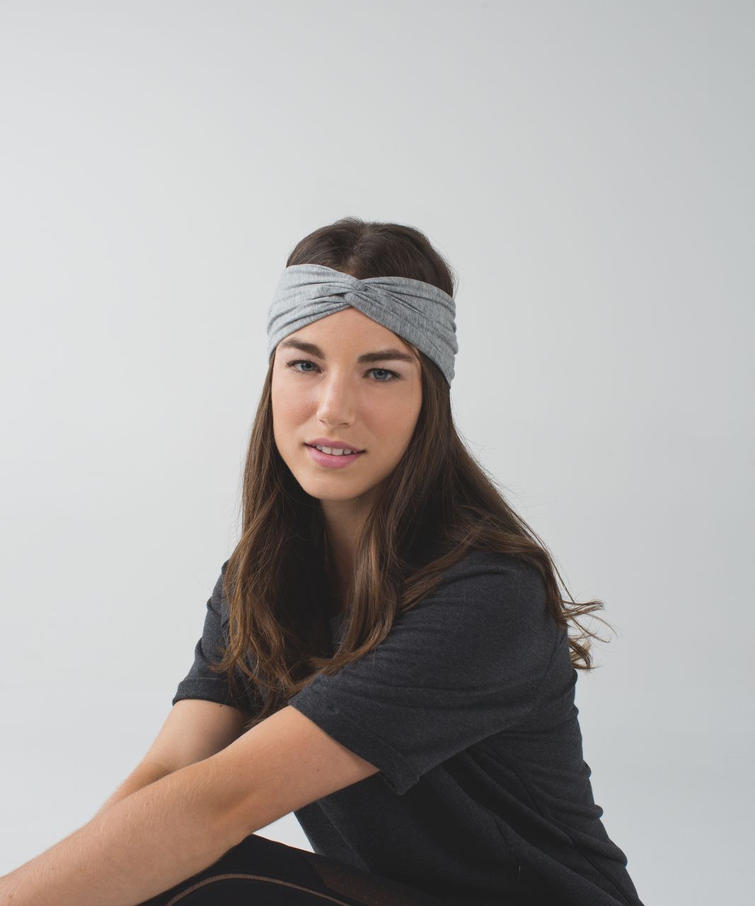 Lululemon Knotty Gal Headband *Vitasea - Heathered Medium Grey - lulu ...