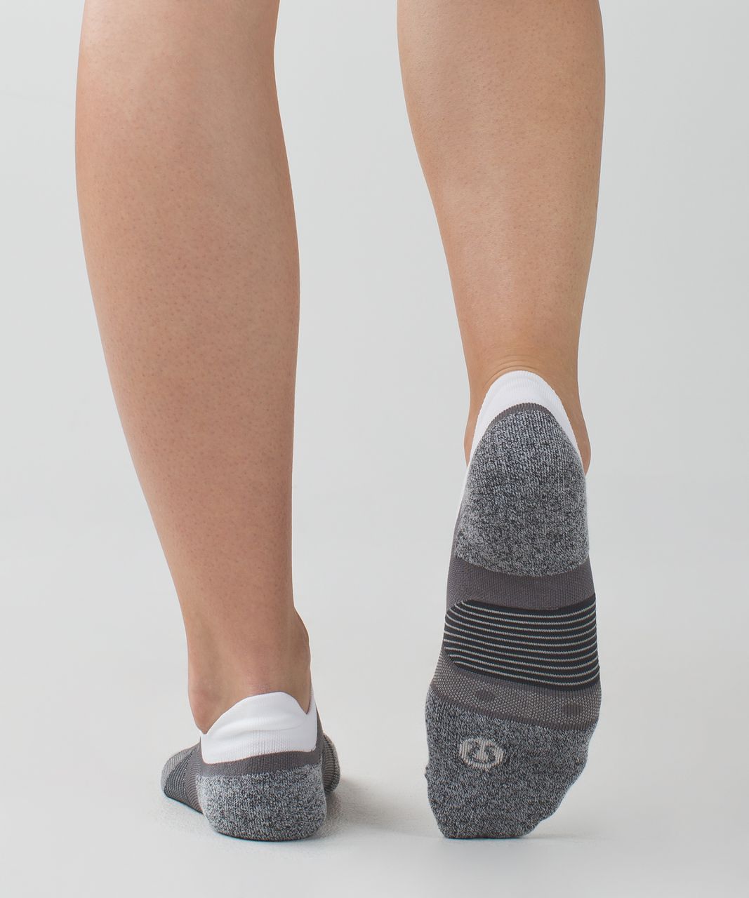 Lululemon Speed Sock *Silver - Slate