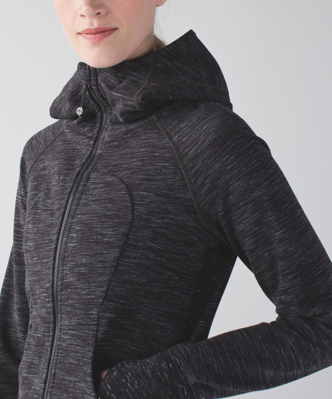 Lululemon Scuba Hoodie III *Terry - Heathered Black - lulu fanatics