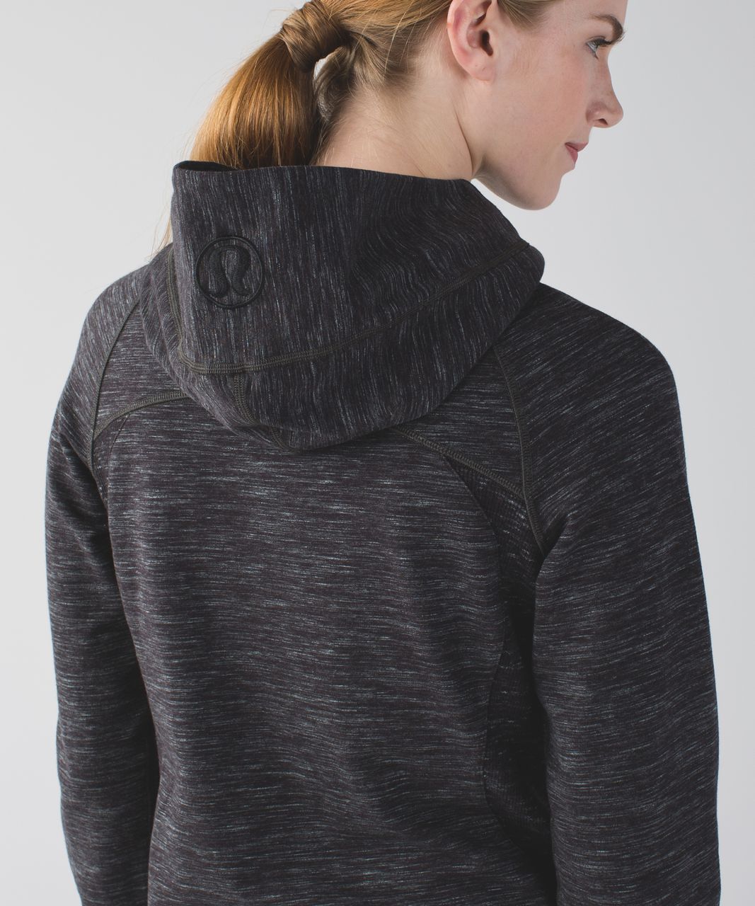 Lululemon Scuba Hoodie III *Terry - Heathered Marled Black