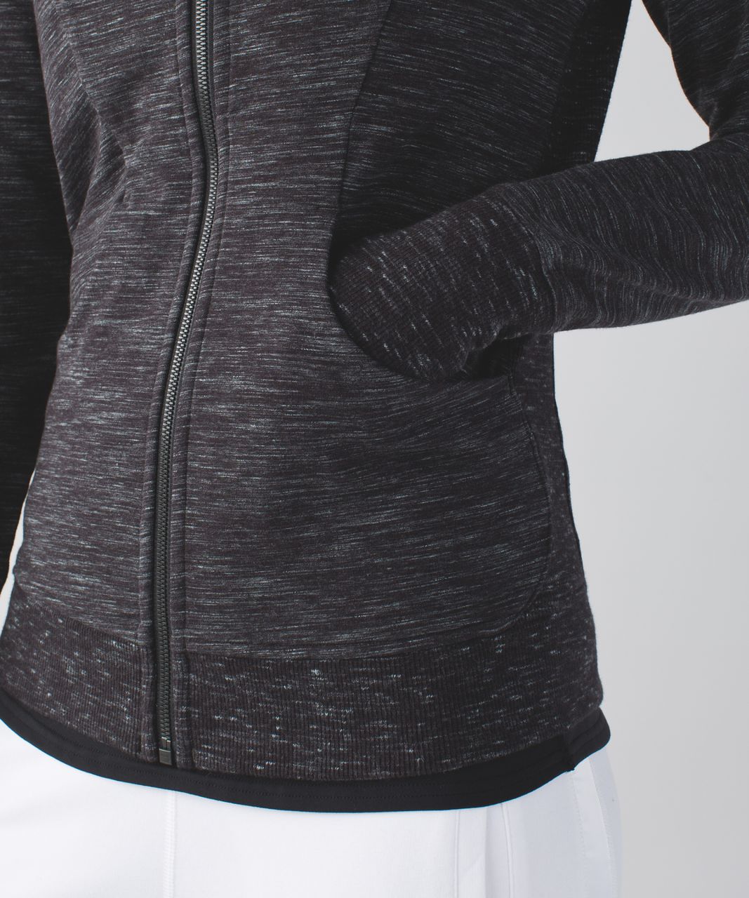 Lululemon Scuba Hoodie III *Terry - Heathered Marled Black