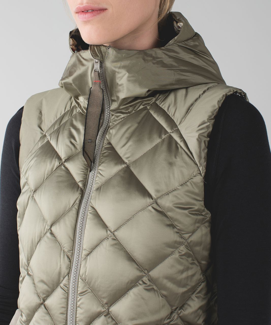 Lululemon cypress plaid reversible the fluffiest vest - Agent Athletica