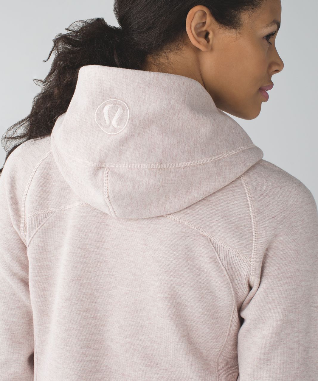 Lululemon Scuba Hoodie III - Heathered Butter Pink