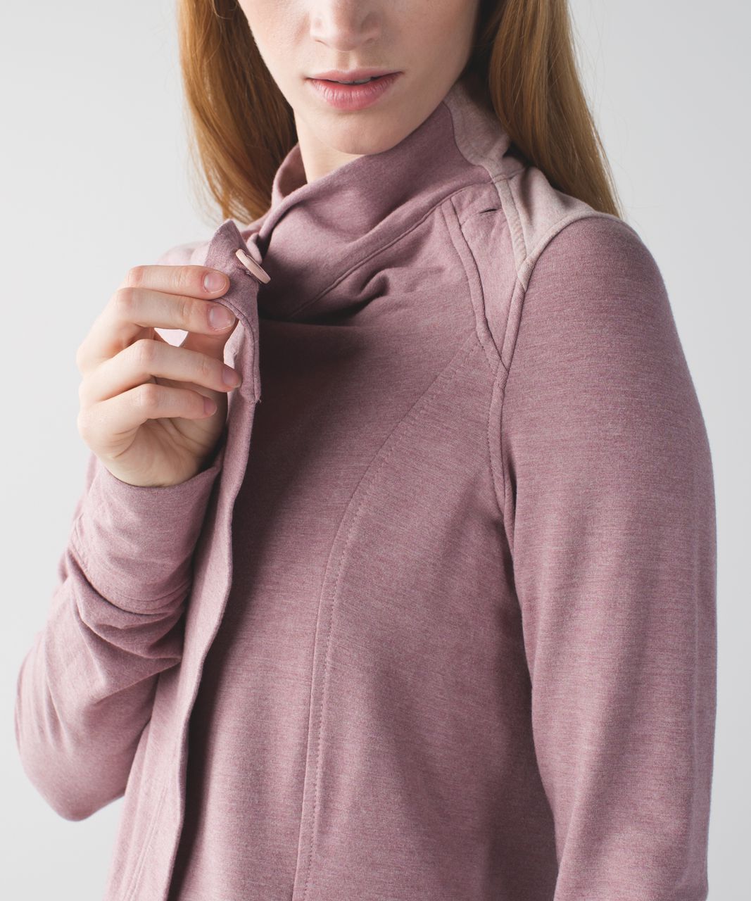 Lululemon Coast Wrap - Heathered Mod Chalky Rose