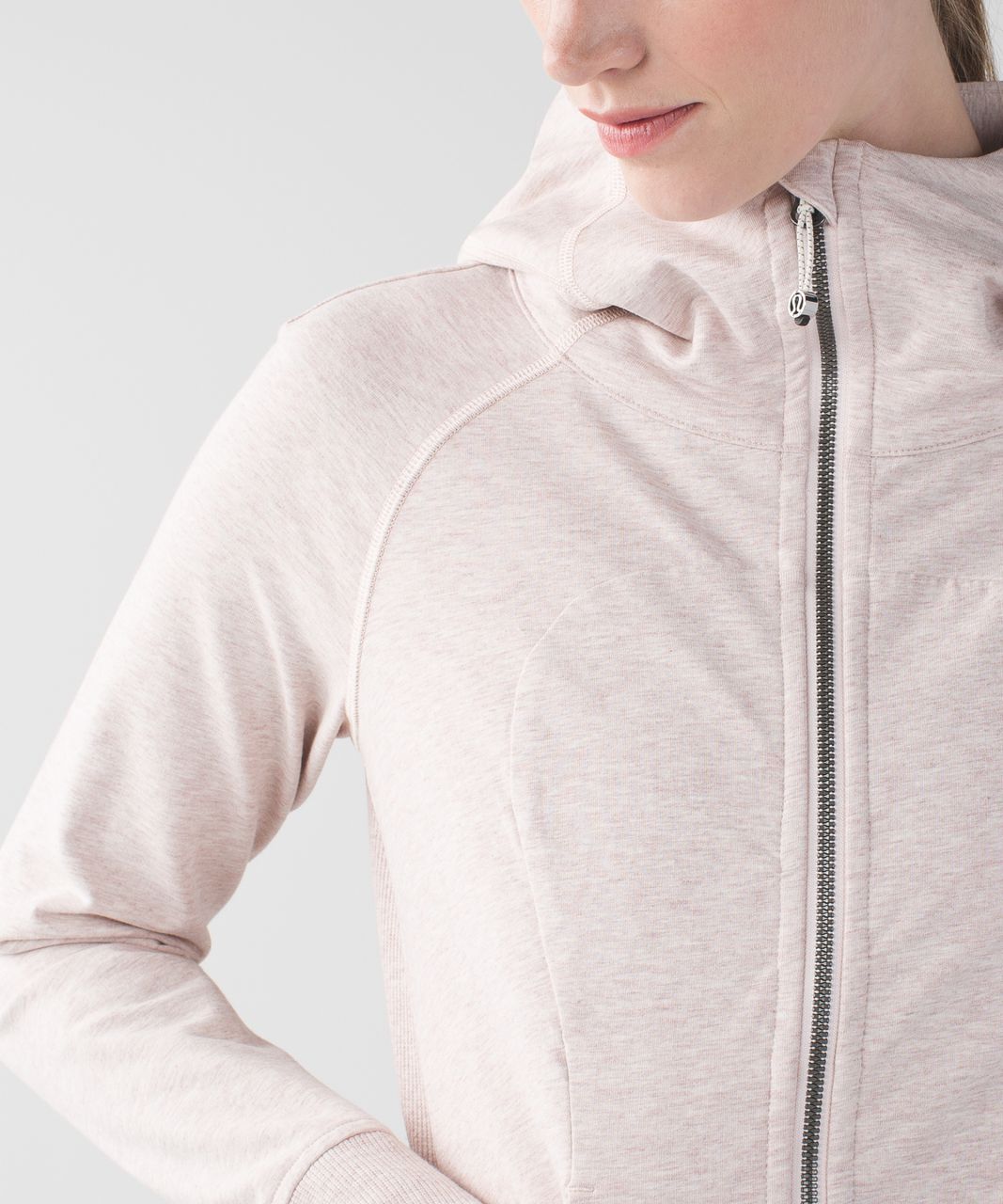 Lululemon Scuba Hoodie III *Terry (First Release) - Heathered Butter Pink