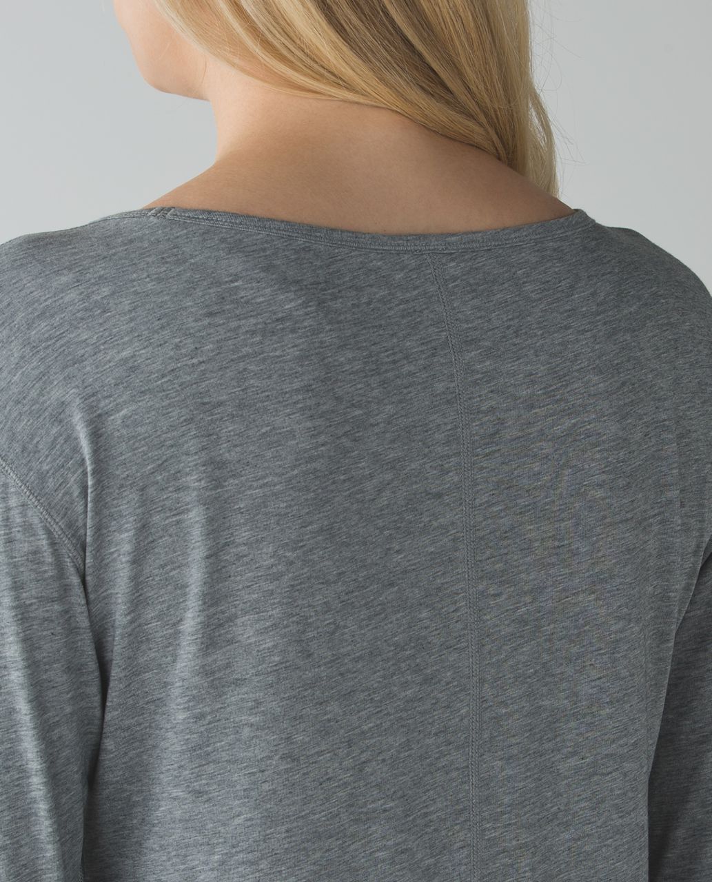 Lululemon Superb Long Sleeve Tee - Heathered Medium Grey