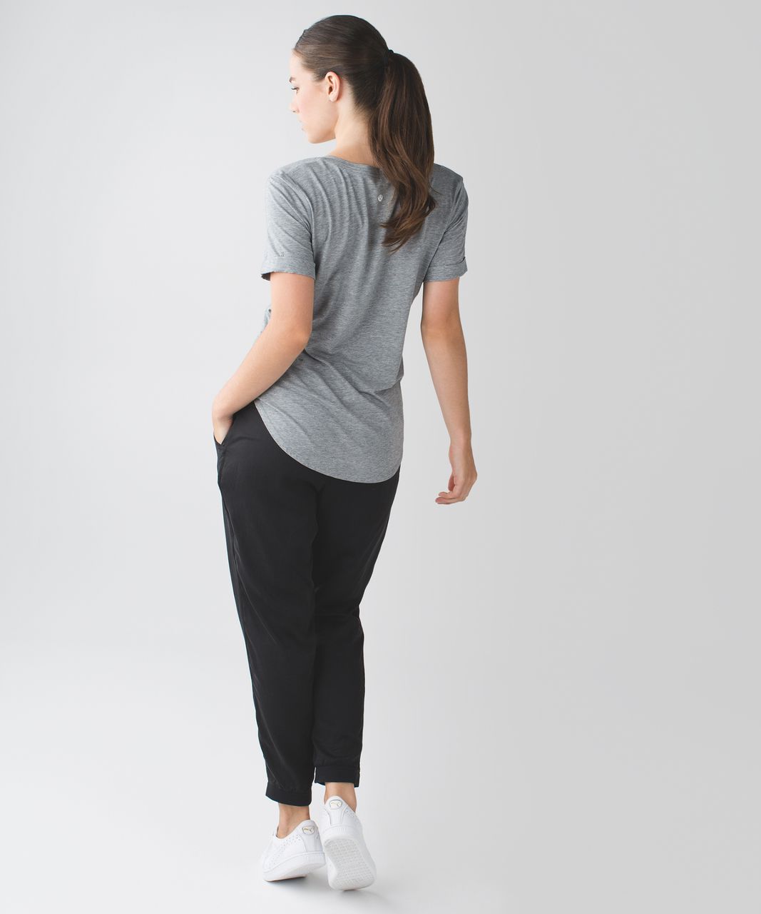 Lululemon Love Tee II - Heathered Medium Grey (Silver)