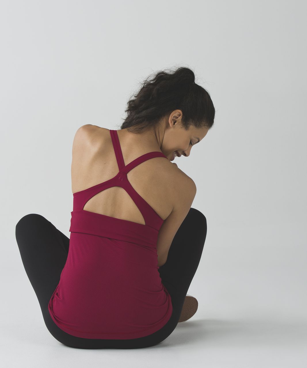 Lululemon Wrap It Up Tank - Cranberry