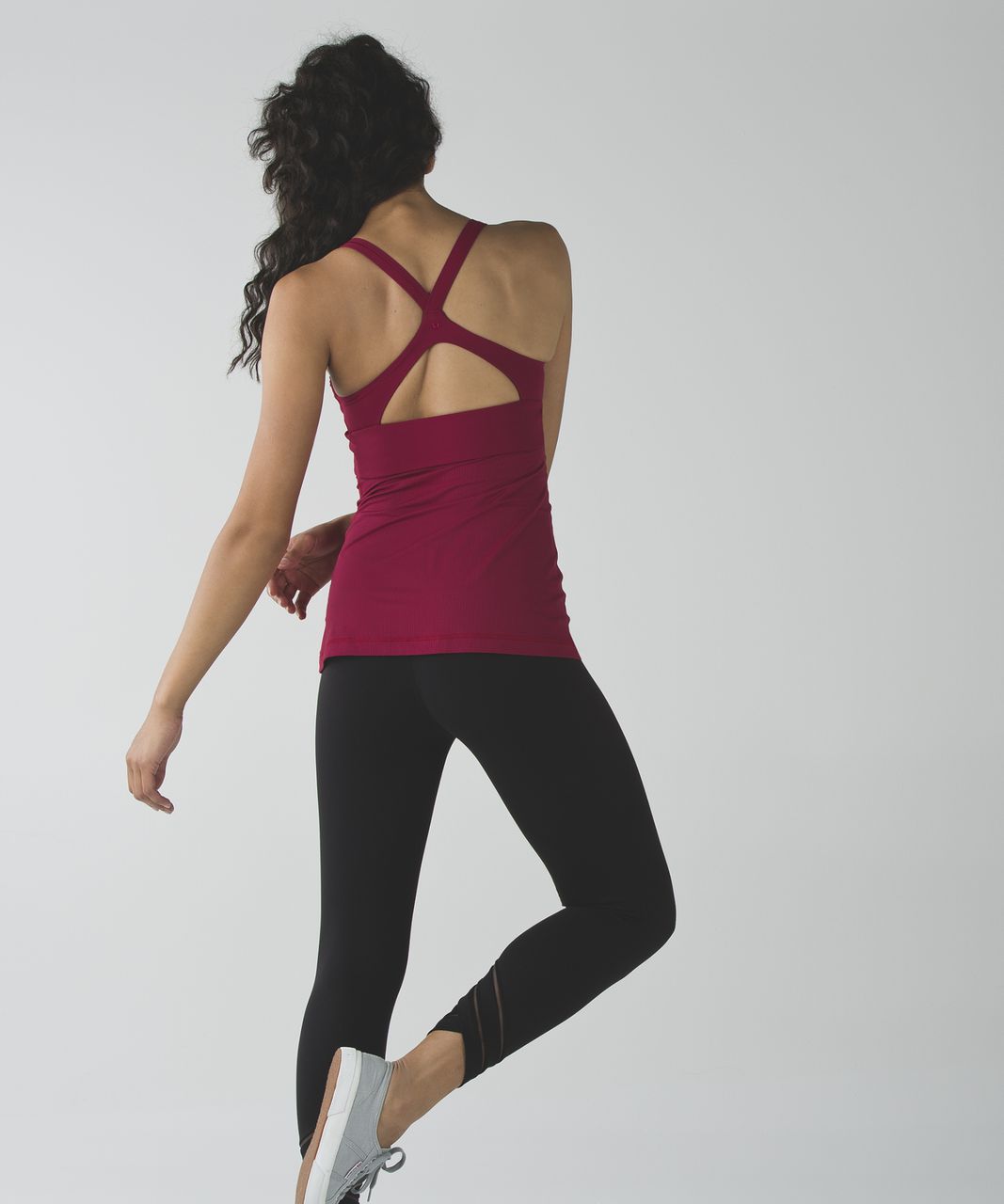 Lululemon Wrap It Up Tank - Cranberry