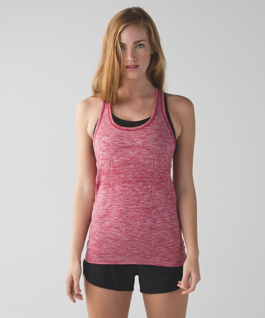 Lululemon Swiftly Tech Racerback - Heathered Cranberry