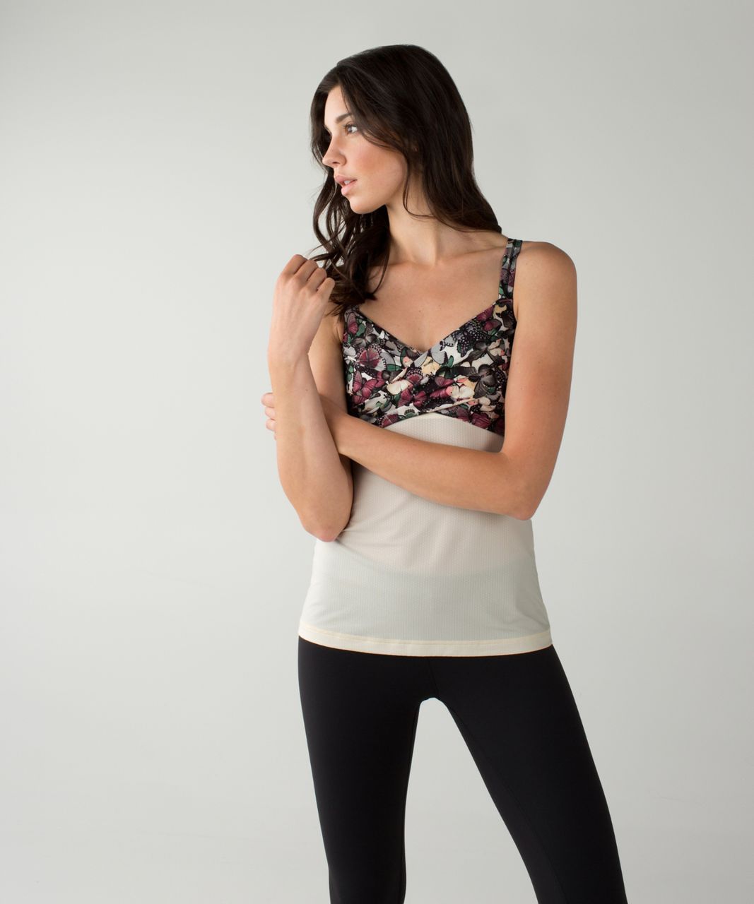 Lululemon Free To Be Bra - Exploded So Fly Butterfly Angel Wing