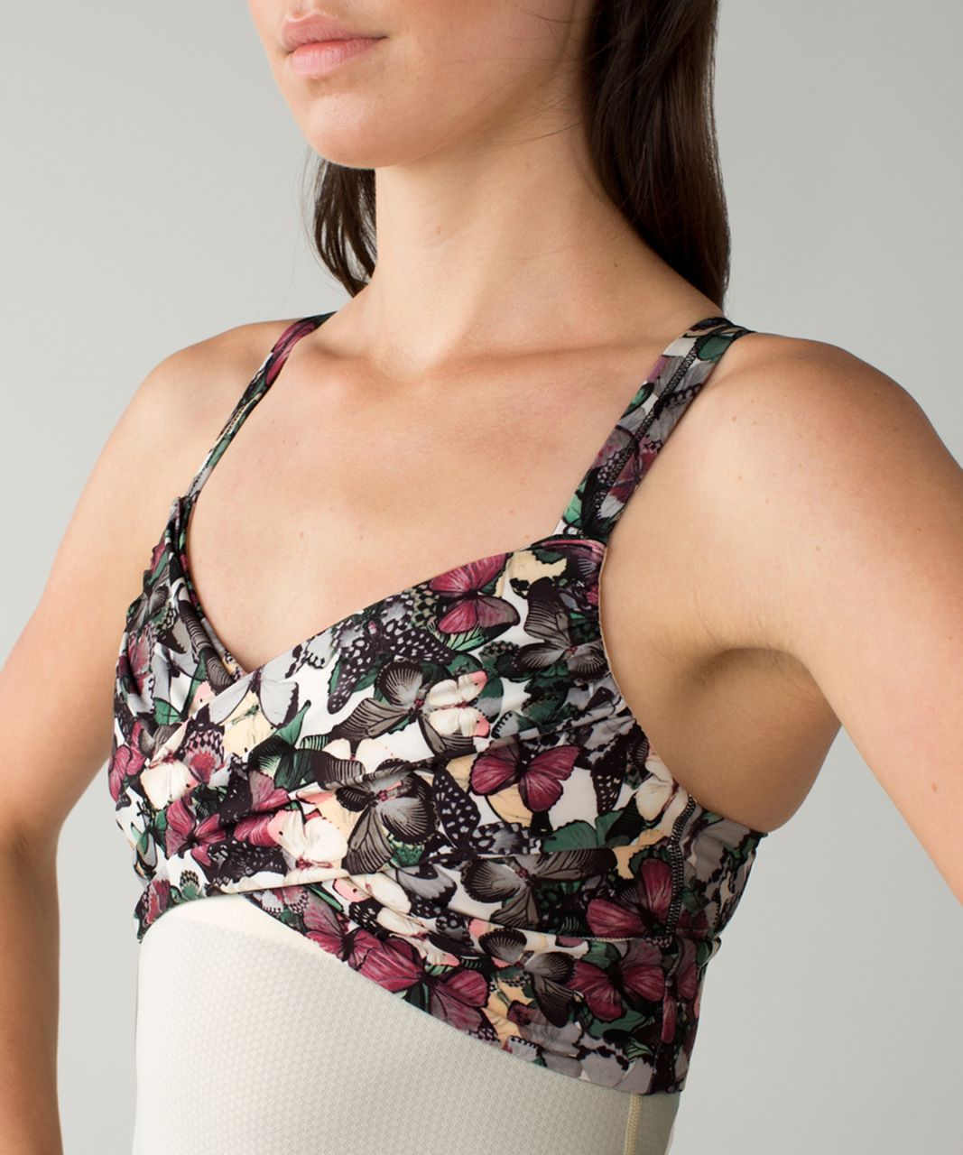 Lululemon Wrap It Up Tank - So Fly Butterfly Angel Wing Multi