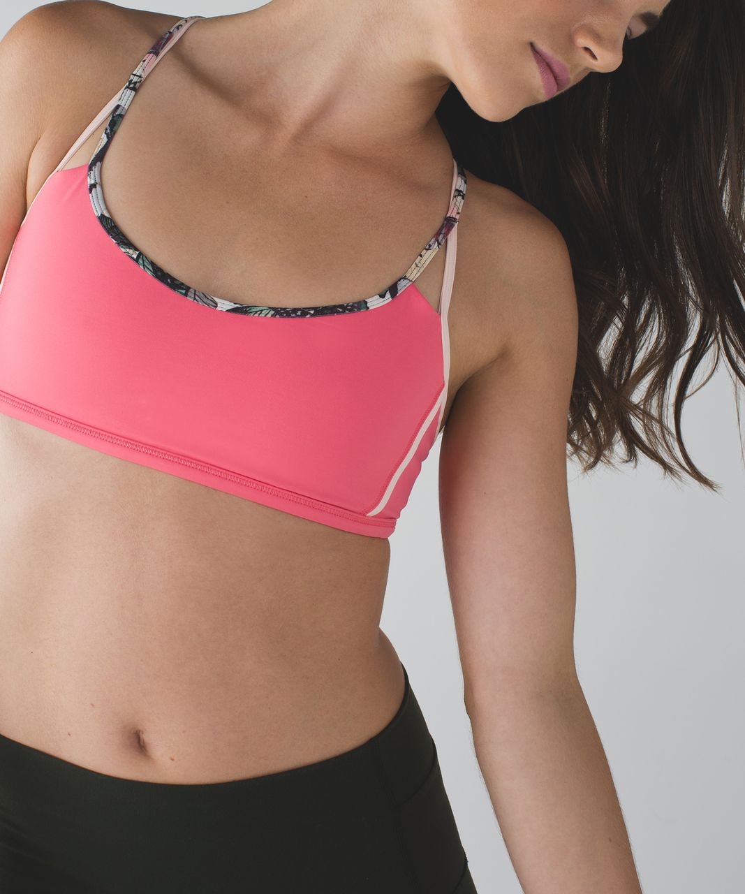 Lululemon Lighten Up Bra - Pink Lemonade