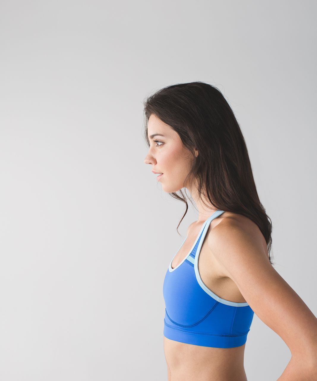 Lululemon Sweaty Or Not Bra II - Pipe Dream Blue / Caspian Blue