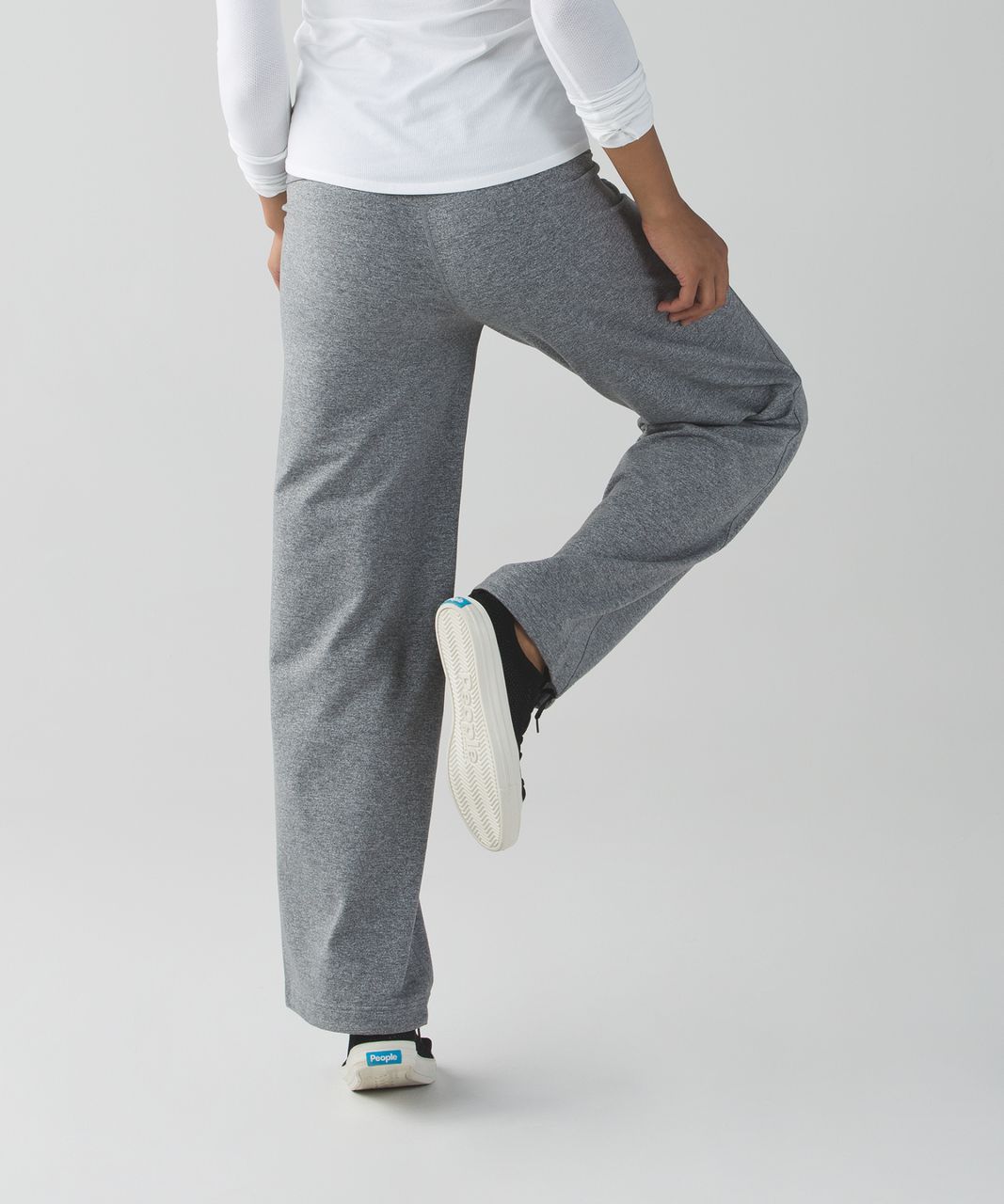 Lululemon Stillness Pant - Heathered Slate - lulu fanatics