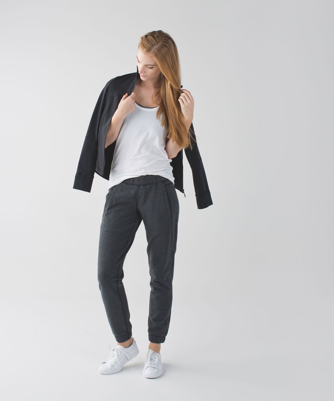 Lululemon Sattva Pant II - Heathered Black