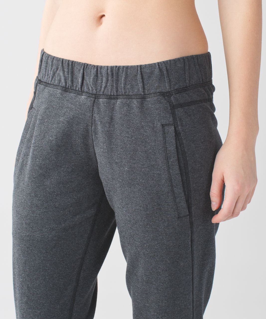 Lululemon Sattva Pant II - Heathered Black