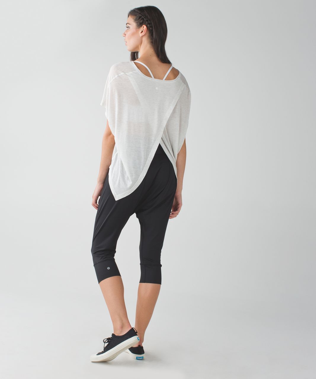 Lululemon Drop It Crop - Black