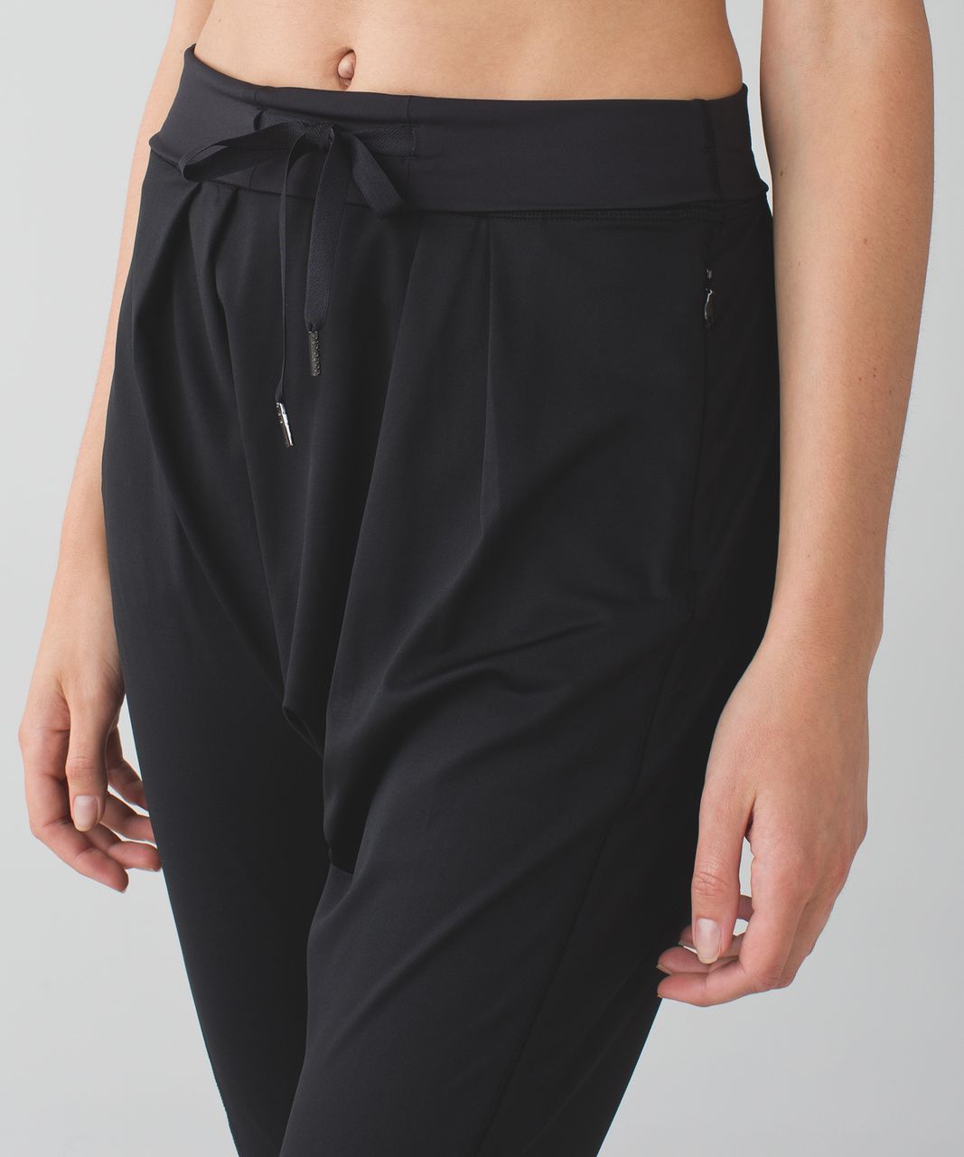 Lululemon Drop It Crop - Black - lulu fanatics