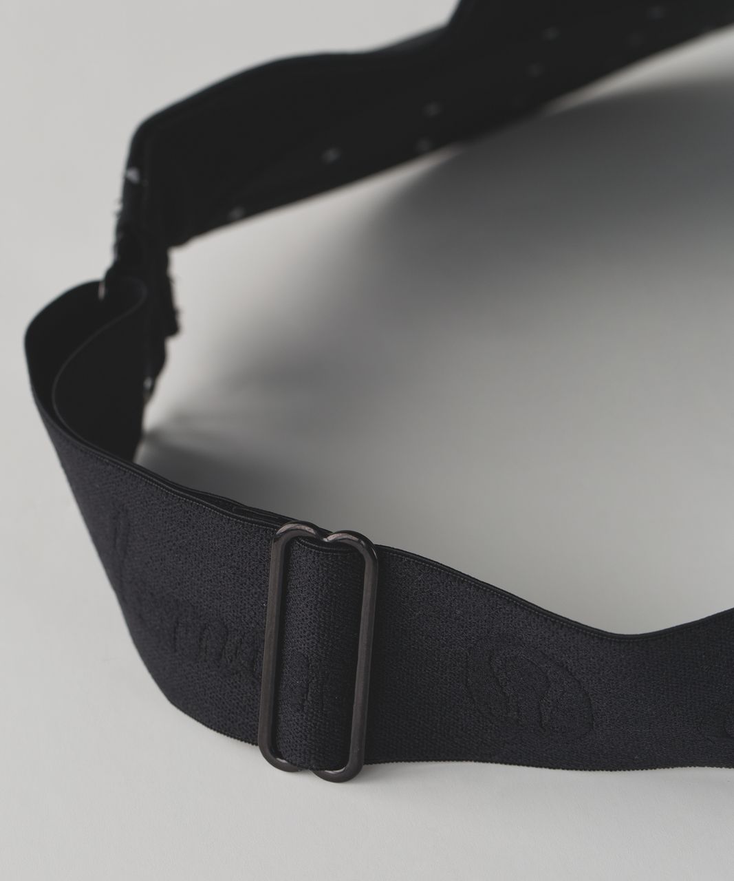 Lululemon Fast Paced Run Visor - Night Fall Black Silver