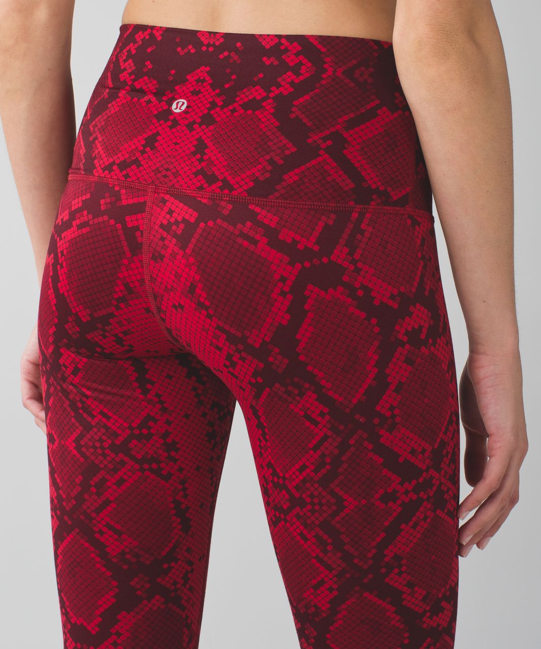 Lululemon Wunder Under Pant (Hi-Rise) *Full-On Luon - Ziggy Snake Red Tide Cranberry