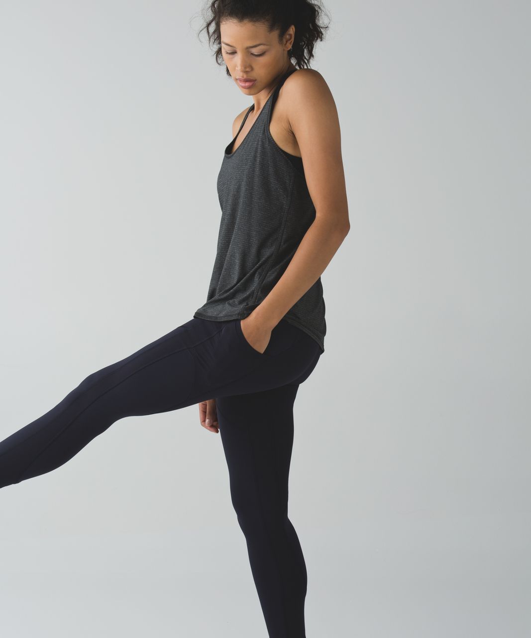 Lululemon All The Right Places Pant - Naval Blue / Mini Ziggy