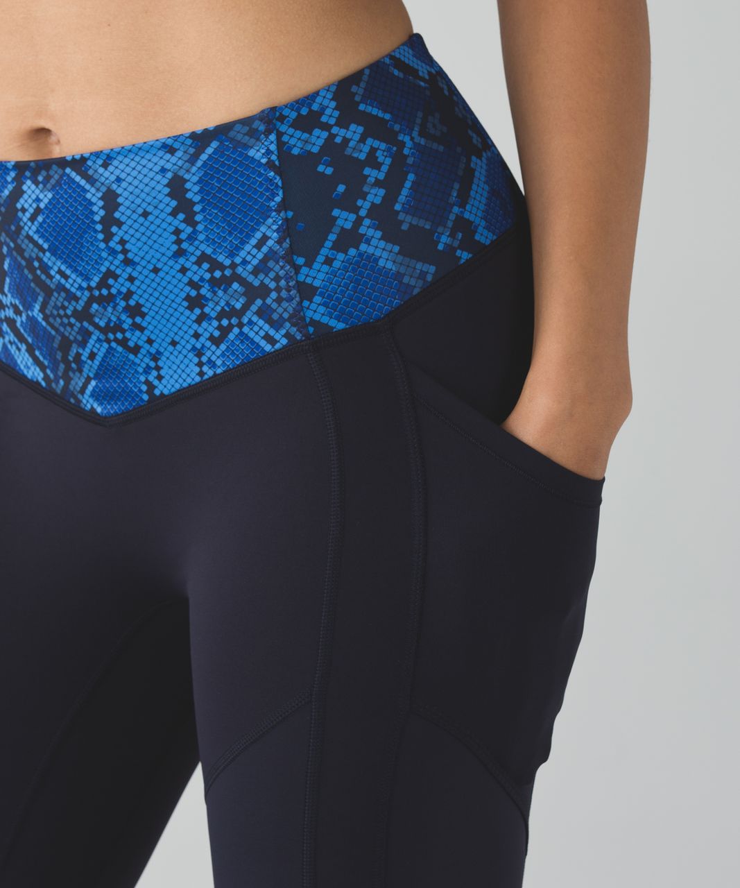 Lululemon} All The Right Places Crop Legging - Pipe Dream Blue