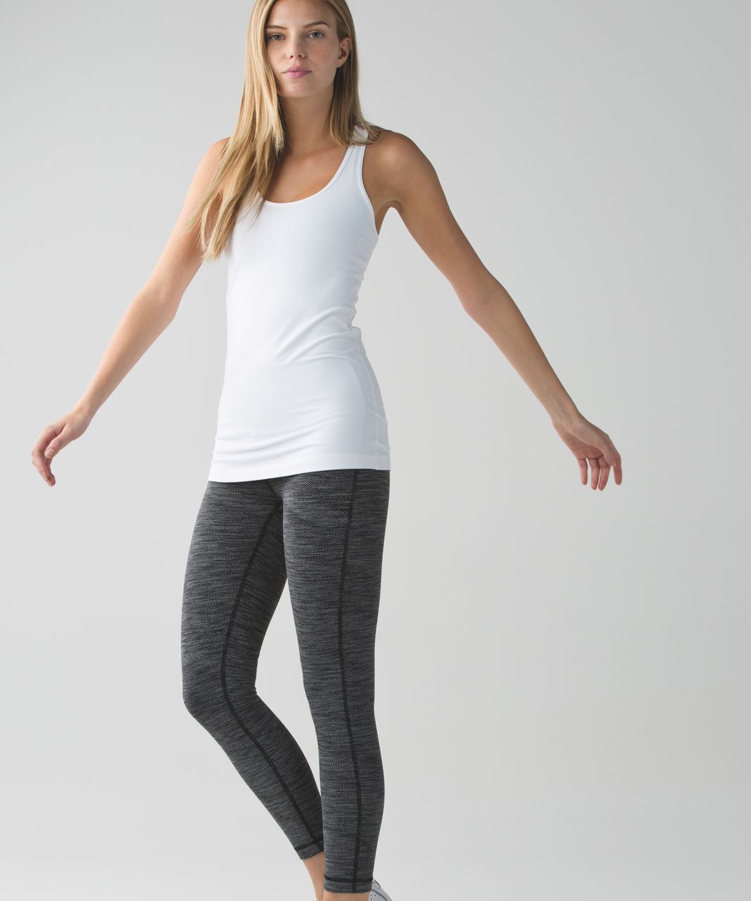 Lululemon High Times Pant - Diamond Jacquard Space Dye Black Slate