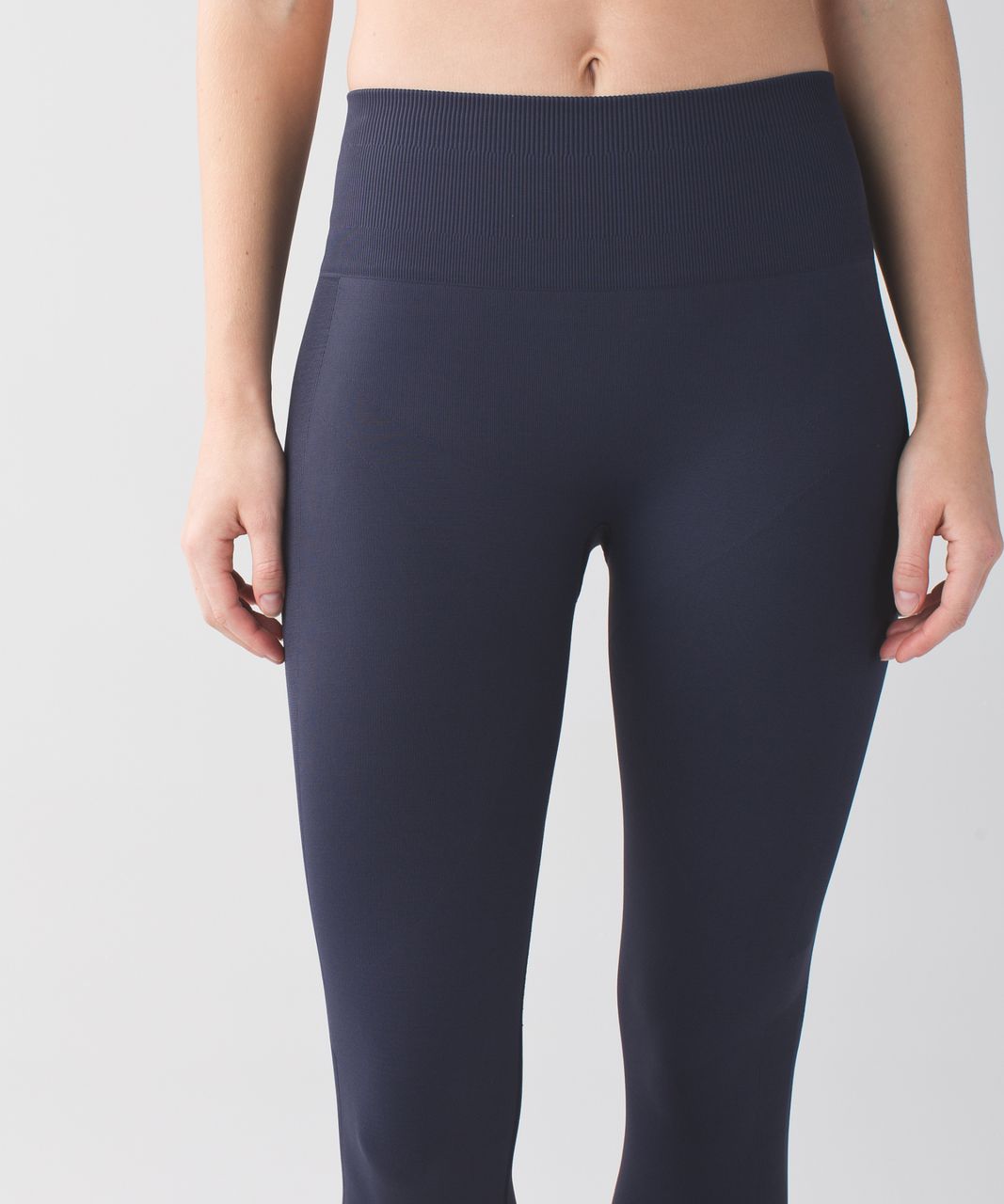 Lululemon Zone In Crop - Naval Blue - lulu fanatics