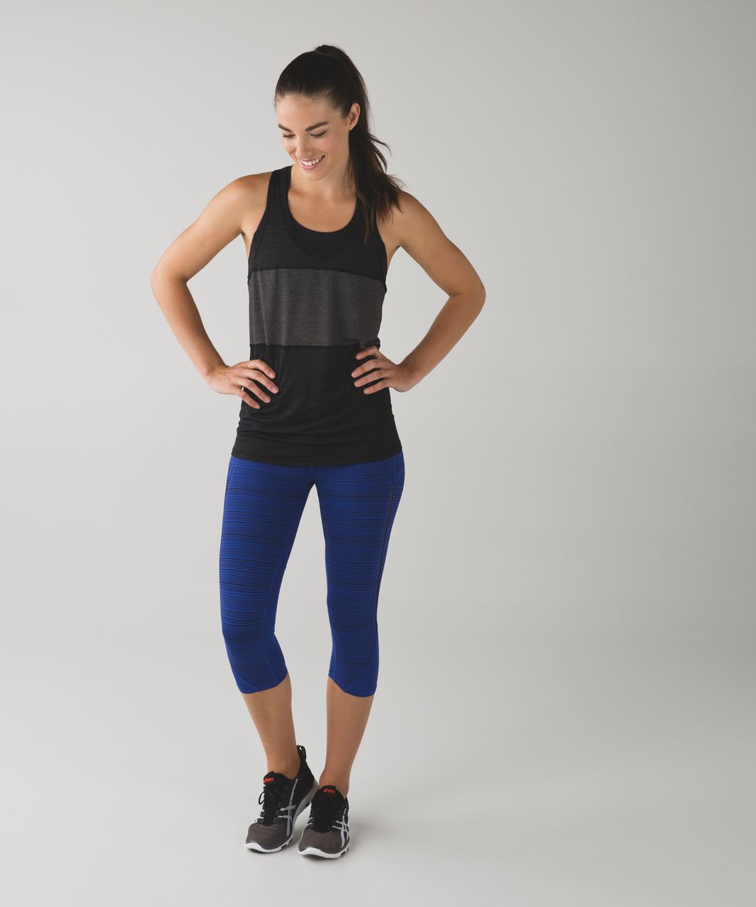 Vent it Out Legging: Blue