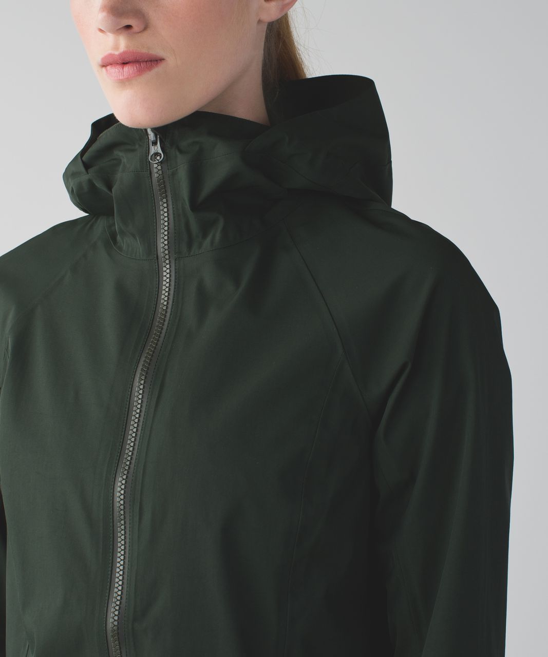 Lululemon Definitely Raining Jacket - Gator Green