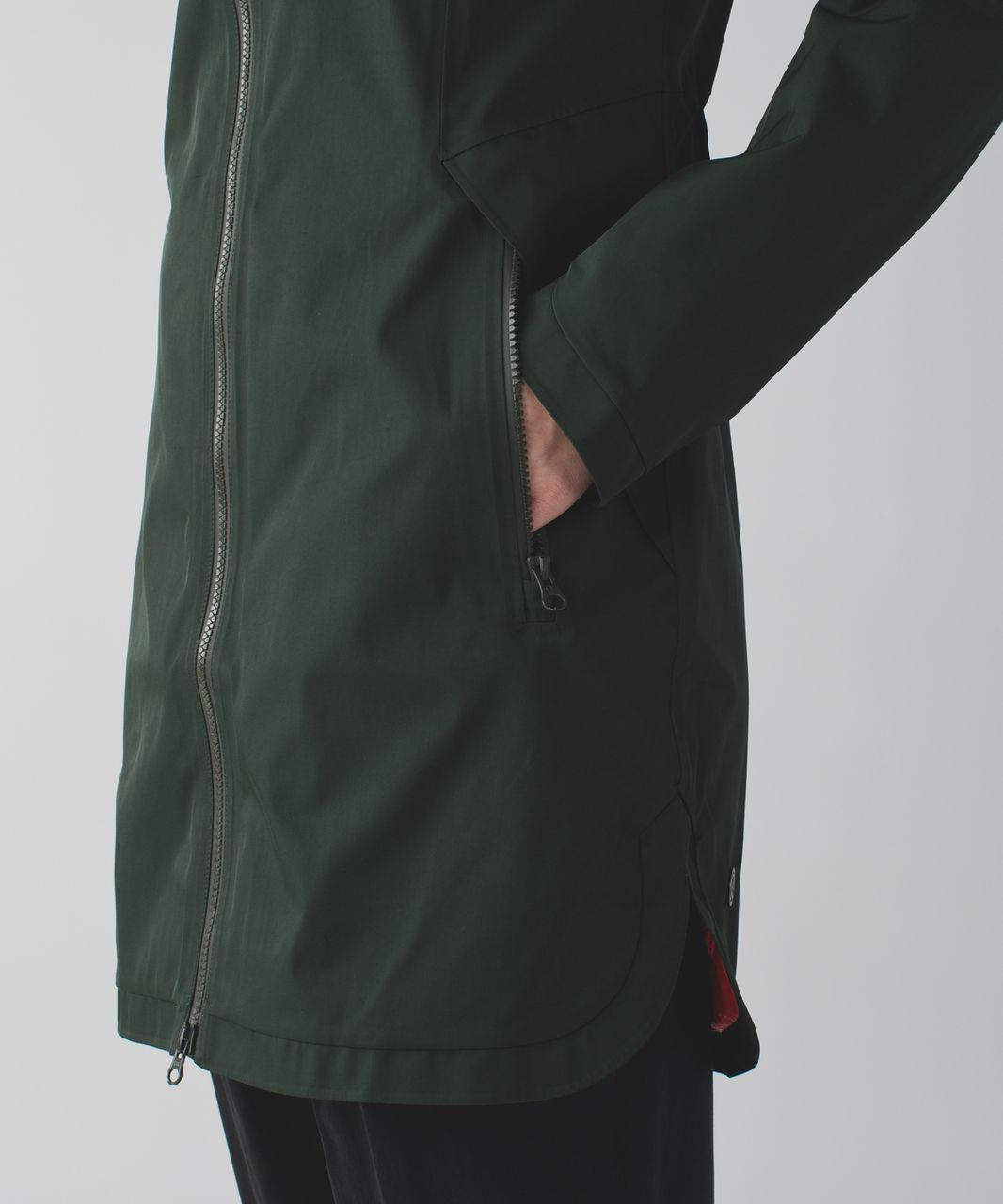 Lululemon Definitely Raining Jacket - Gator Green