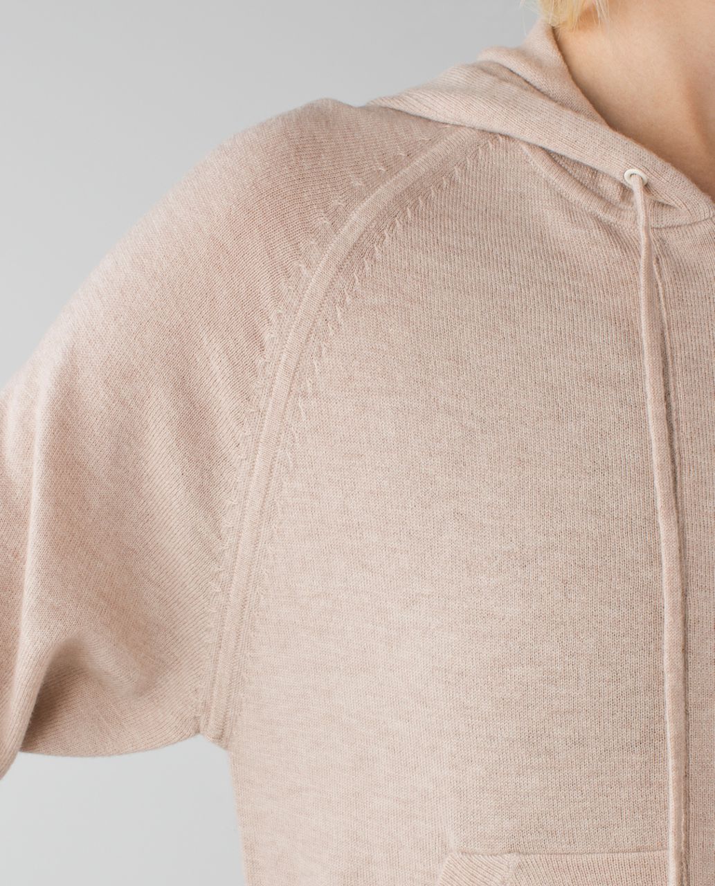 Lululemon Om On Hoodie - Heathered Grain