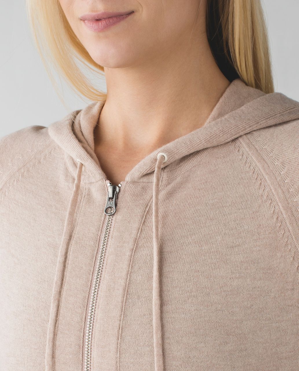 Lululemon Om On Hoodie - Heathered Grain