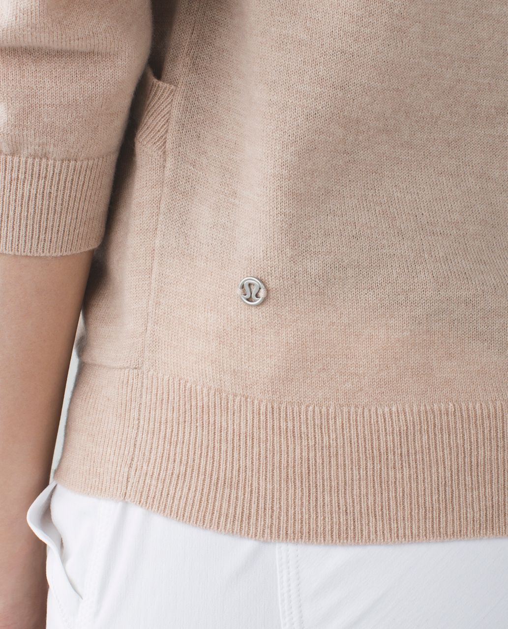 Lululemon Om On Hoodie - Heathered Grain