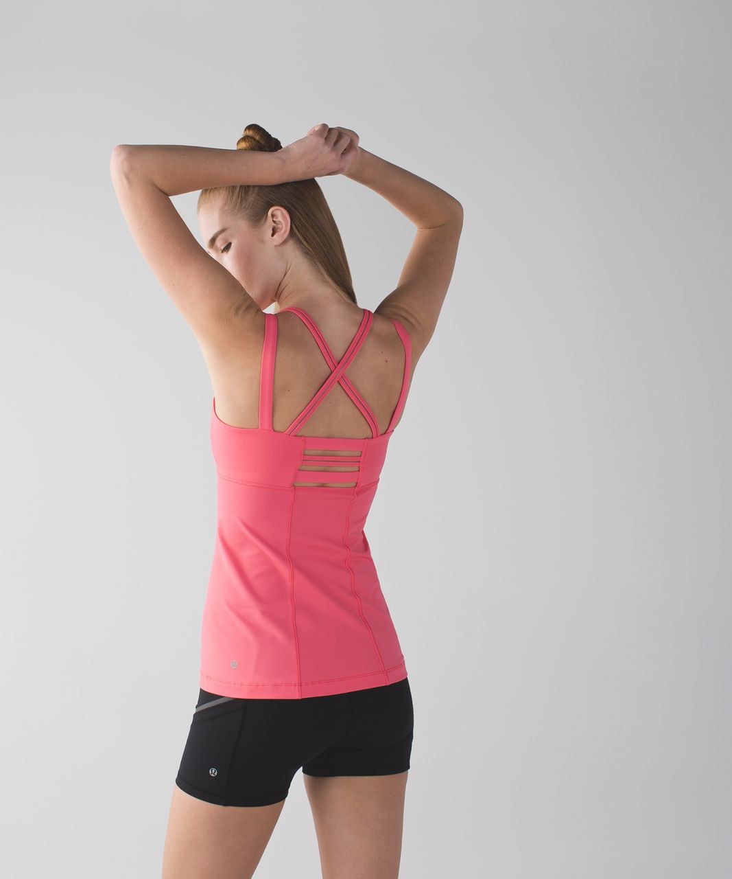 Lululemon Happy Strappy Tank - Pink Lemonade - lulu fanatics