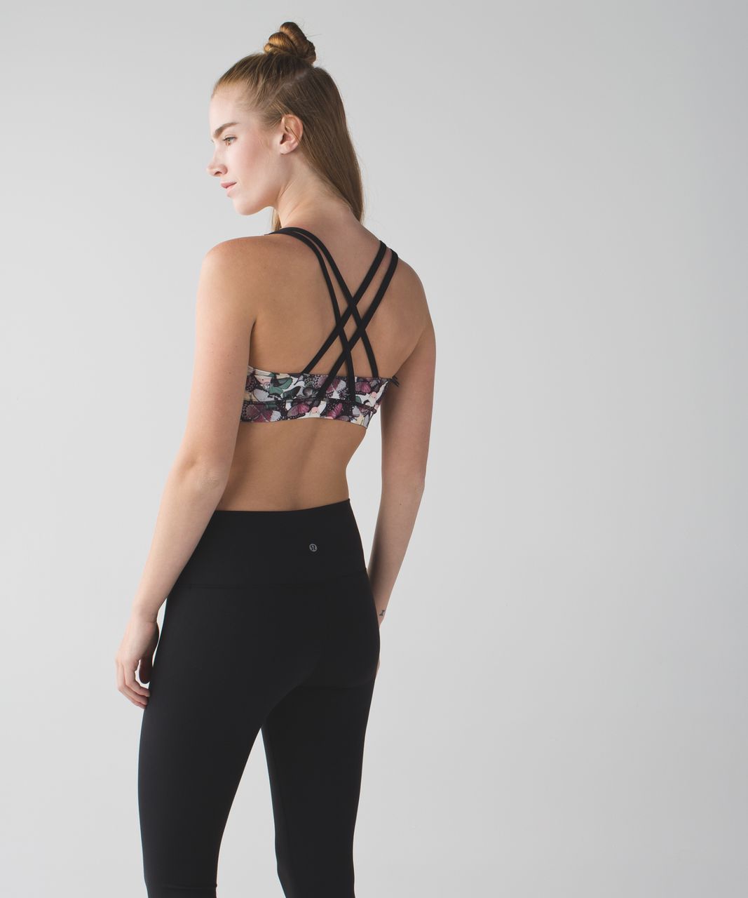 Lululemon Energy Bra - So Fly Butterfly Angel Wing Multi / Black / Mink  Berry - lulu fanatics