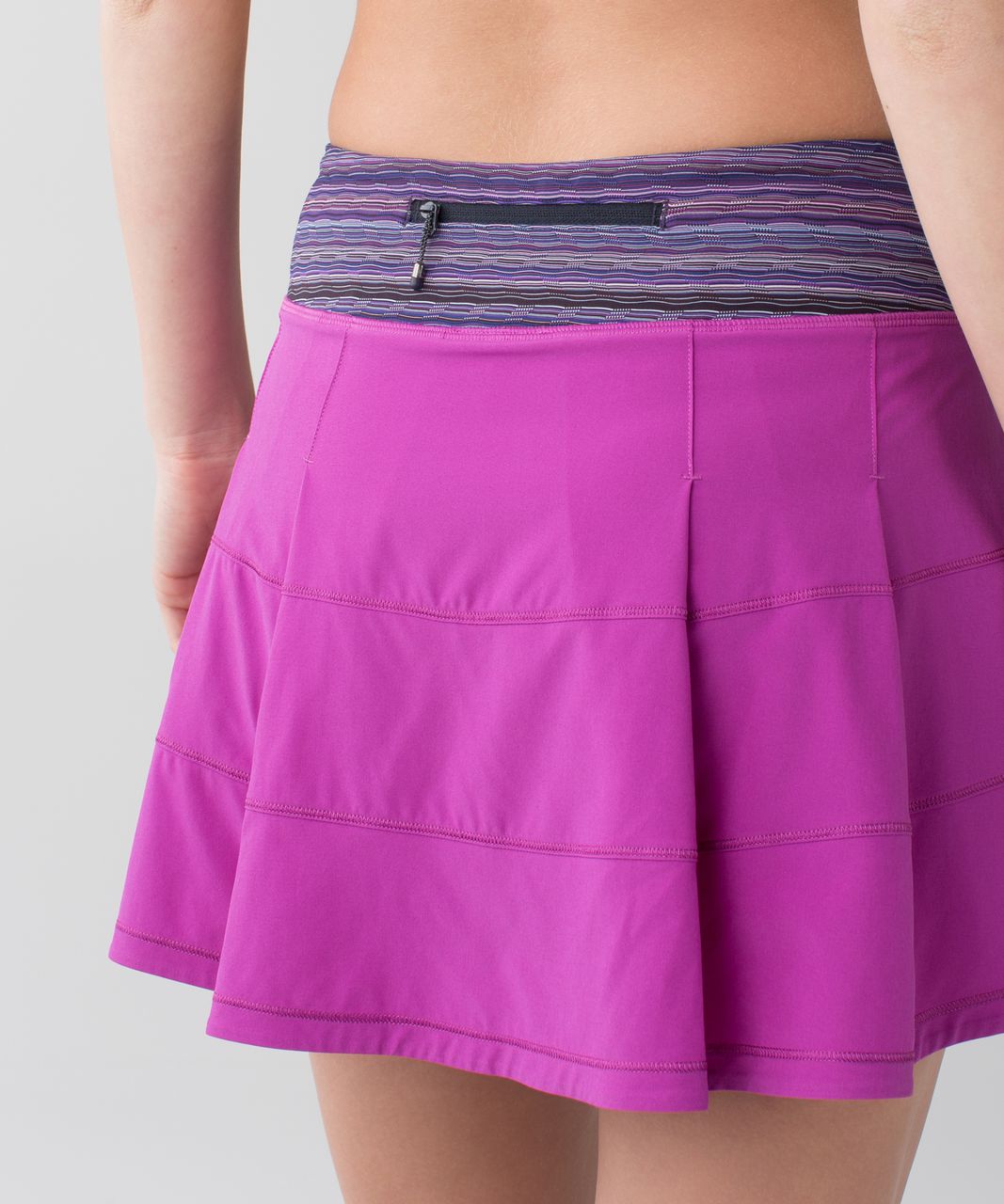 Lululemon Pace Rival Skirt II (Tall) *4-way Stretch - Ultra Violet / Space Dye Twist Ultra Violet Multi