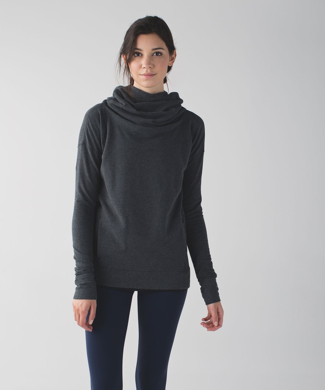 lululemon cowl neck hoodie