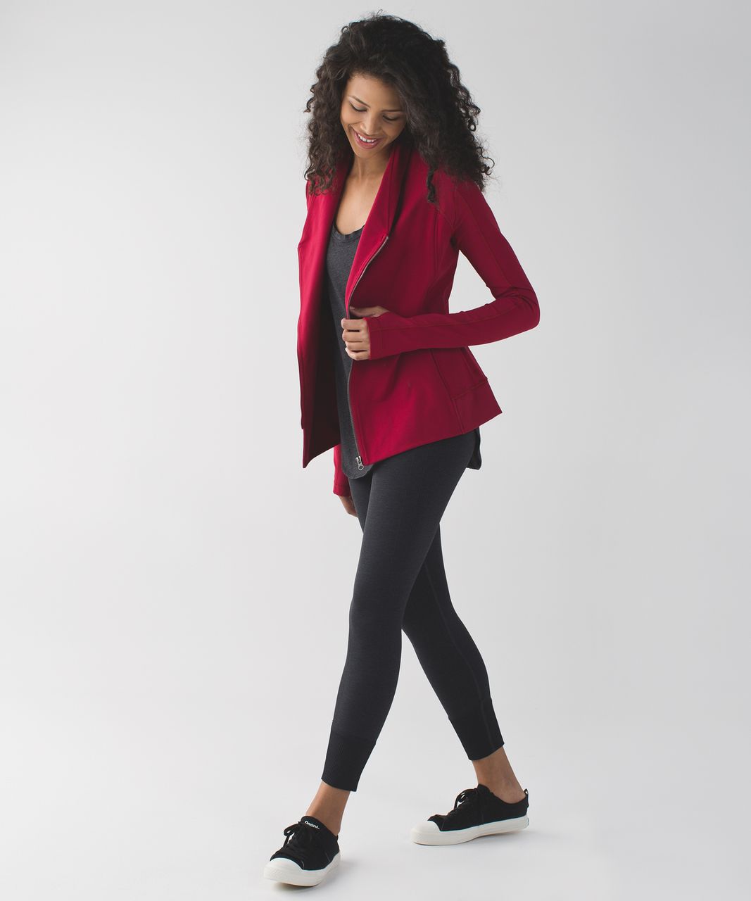 Lululemon Bhakti Yoga Jacket - Cranberry