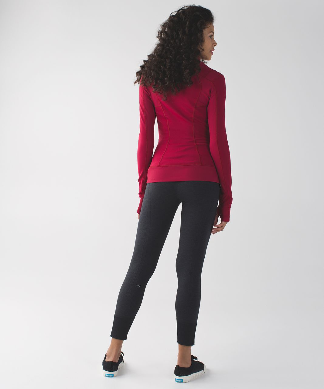 Lululemon Bhakti Yoga Jacket - Bordeaux Drama - lulu fanatics