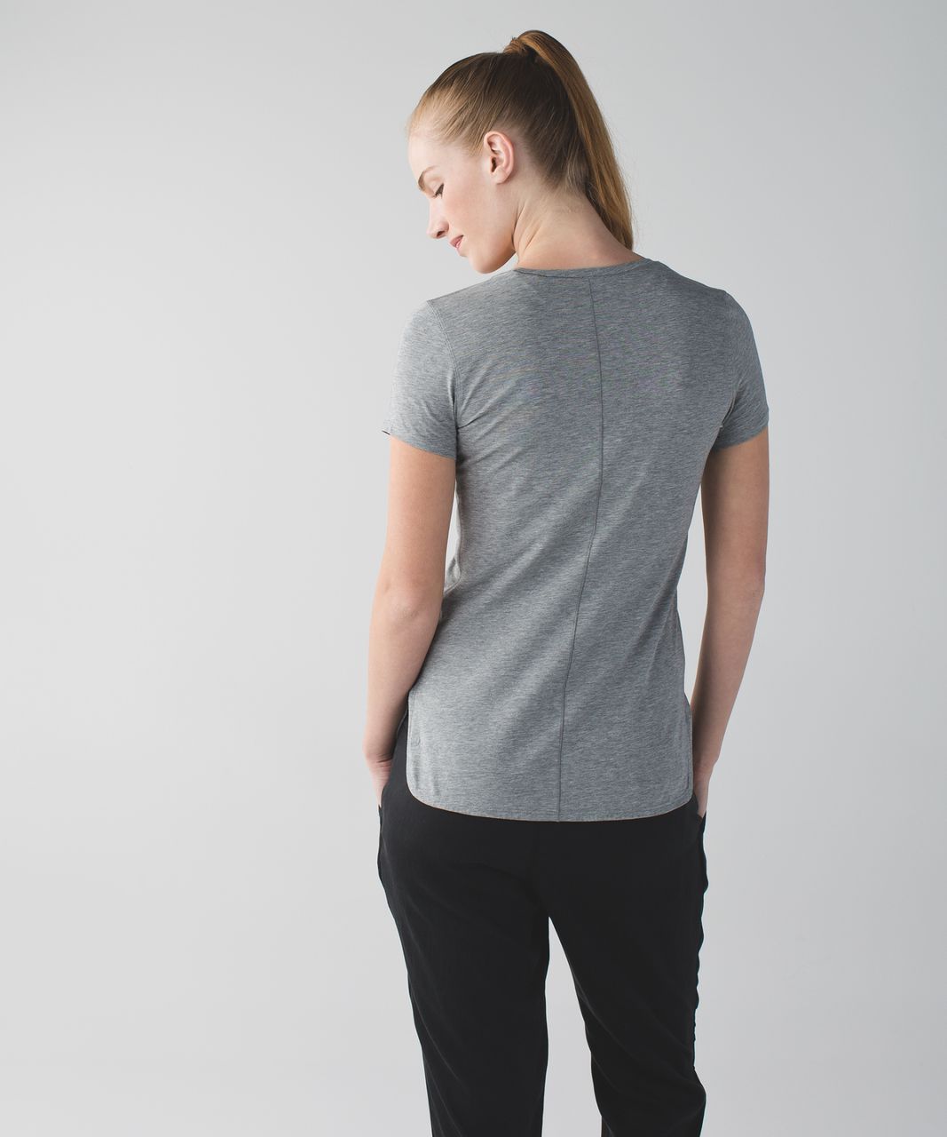 Lululemon Circadian Short Sleeve Tee - Heathered Medium Grey