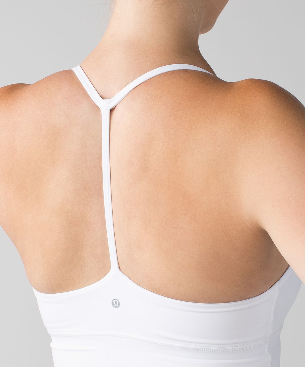 Lululemon Twist Bra Long Line - White - lulu fanatics